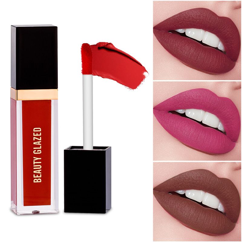 Beauty Glazed Matte Liquid Lipstick Optional For All Skin Waterproof