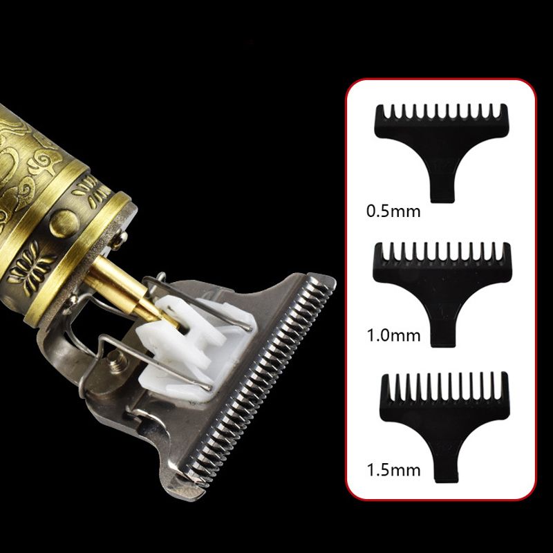 Buddha Head Retro Hair Clipper Rechargeable Electric Hair Clippers