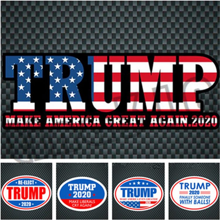 Fashion Color Multi Style High Quality Reflective Wall Stickers New Hot Ing Trump 2020 Sticker Car T9i001