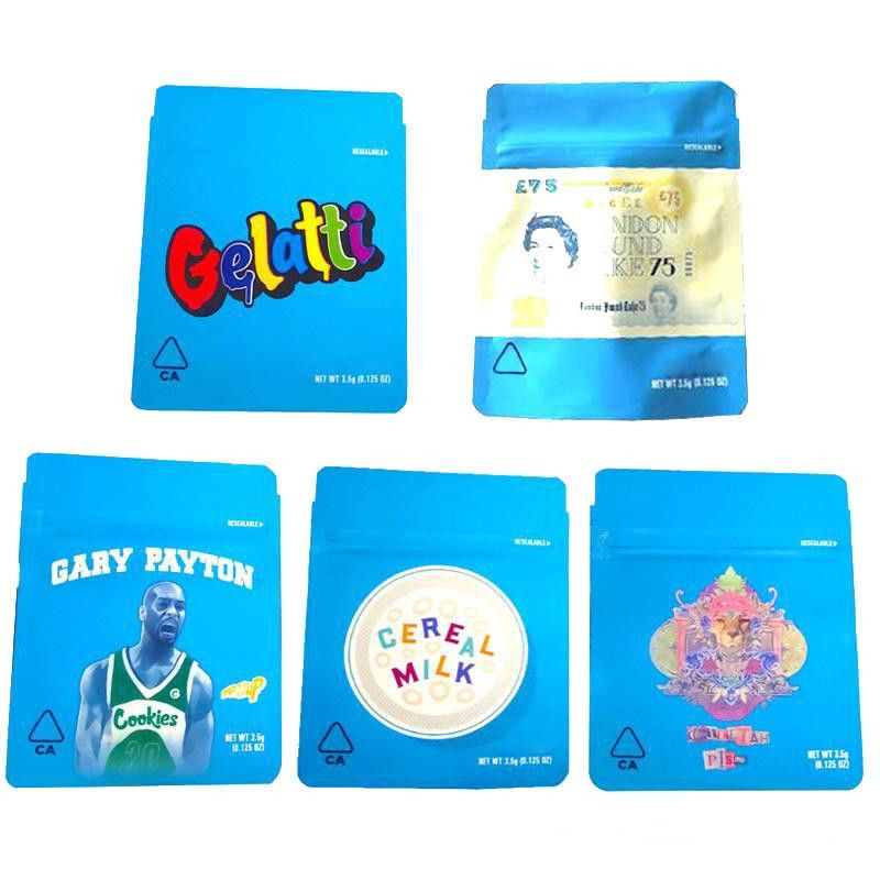 2021 COOKIES California SF 8th 3.5g Mylar Childproof Bags 420 Packaging