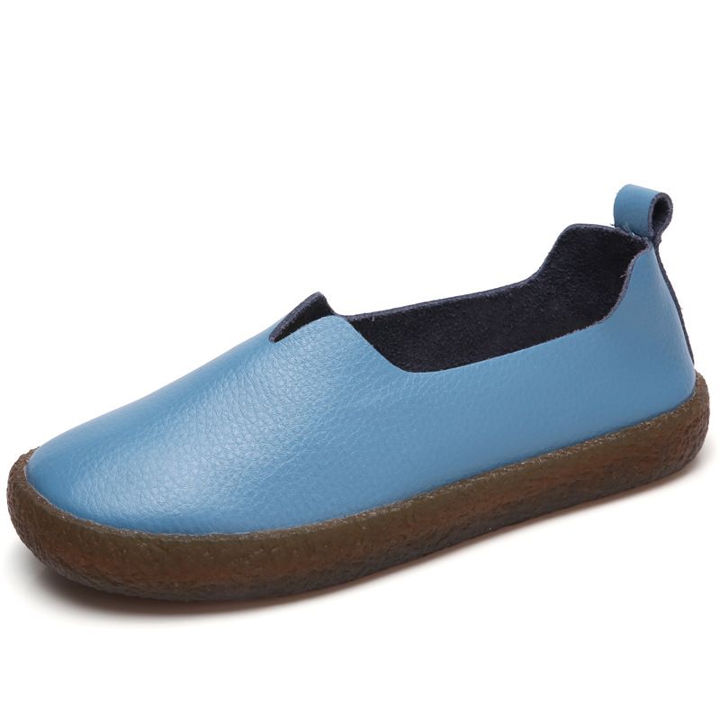 womens teal loafers