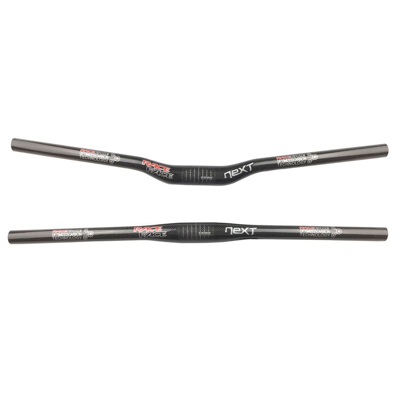 Full Carbon Fiber MTB Riser Handlebar Flat 31.8mm Clamp 620mm 760mm