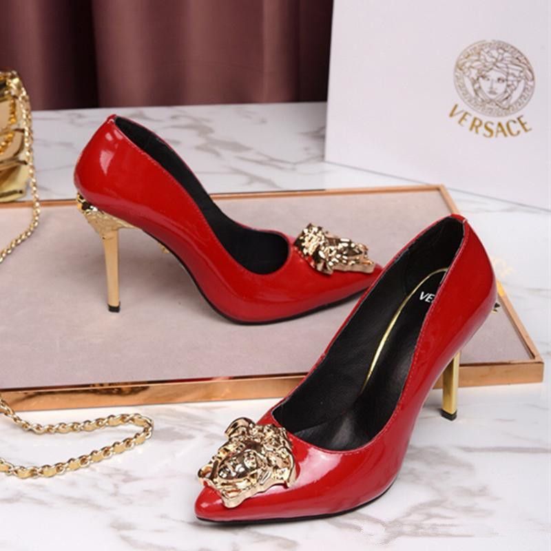 High End Custom High Heeled Shoes New Leather Fashion