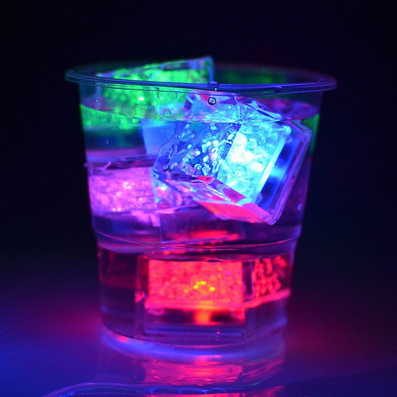 water activated light up cubes