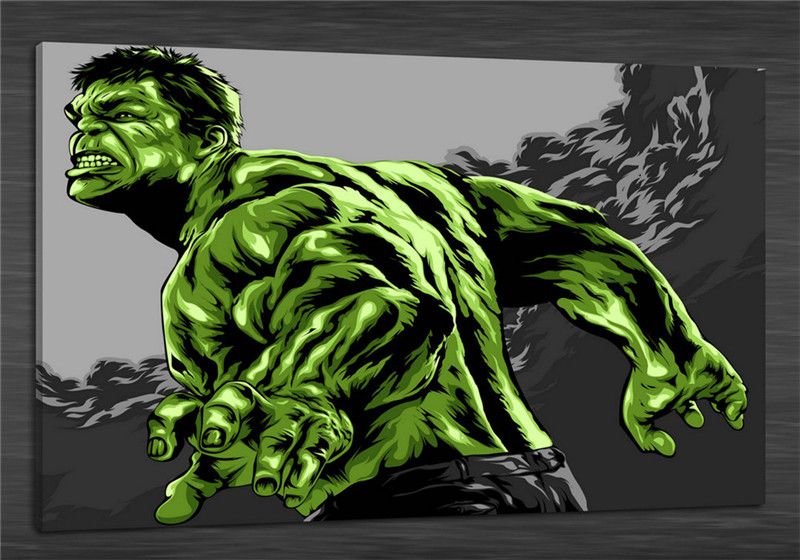 The Hulk 1 Hd Canvas Printing New Home Decoration Art Painting Unframed Framed