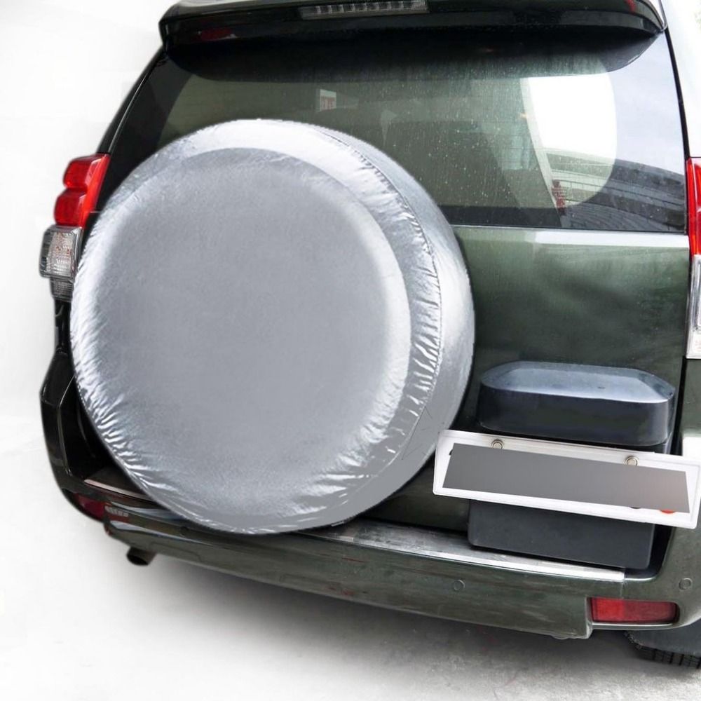 Automobile Car Spare Tire Cover Heavy Duty Waterproof Vehicle Wheel Elastic Protective Case