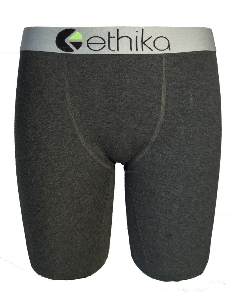 2020 Ethika Men'S Staple Underwear Cotton Grey Sports Hip Hop Rock