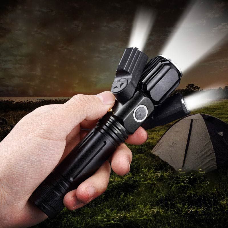 2020 BRELONG Multi Function Flashlight Aluminum Alloy Three Flashlight
