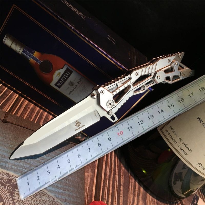 Top Mechanician 440C Blade Knife Outdoor Tactical Folding Knife Self