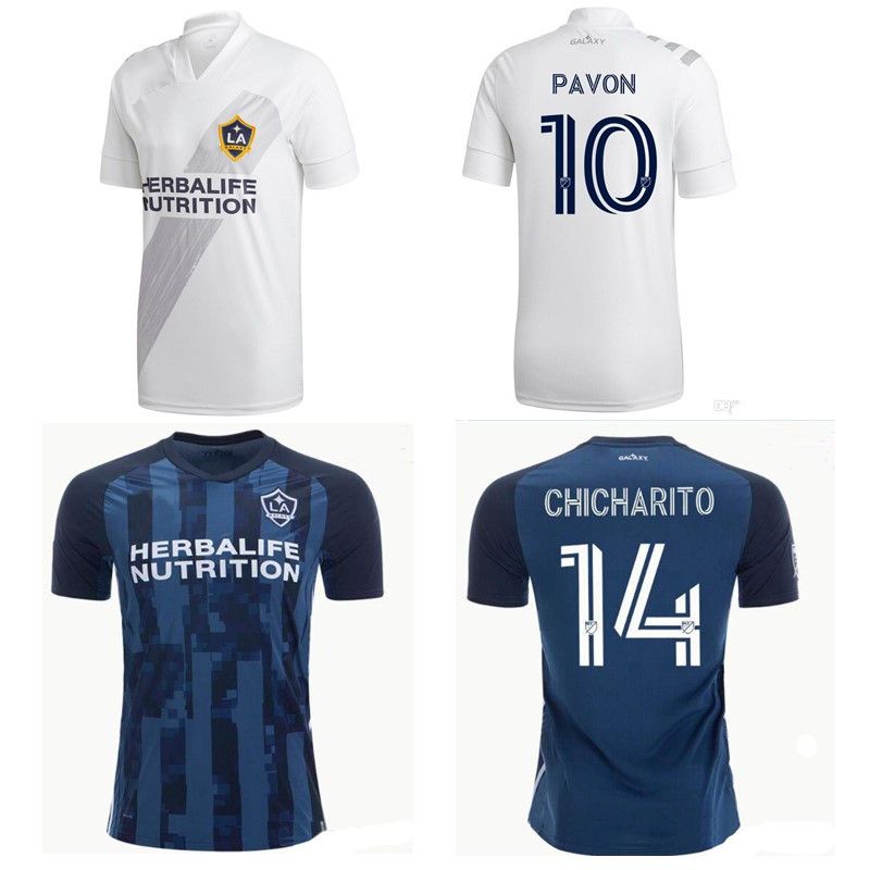 Top 2020 Los Angeles Galaxy Soccer Jerseys CHICHARITO Football Shirt 2021 LA Galaxy Jersey PAVON 