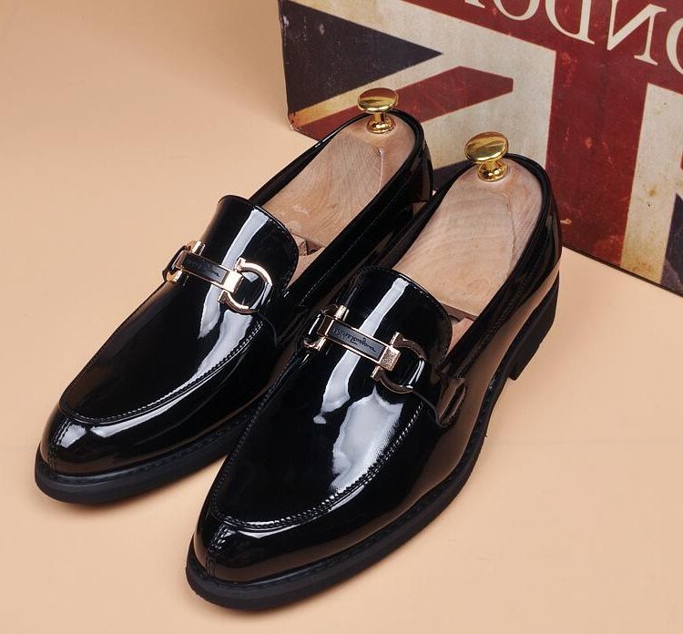 High Quality Dress Shoes, Men'S Shoes The Glossy, Hair Stylist Shoes