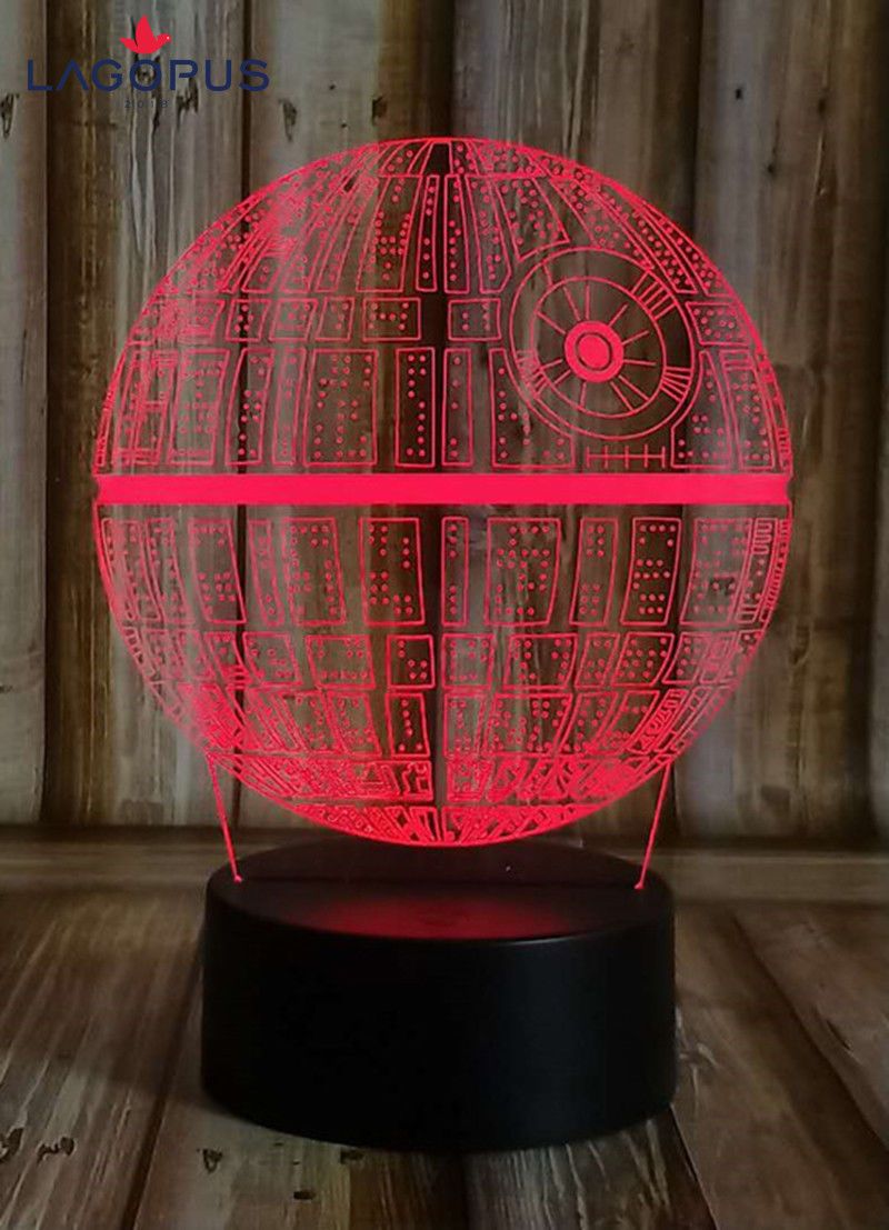 3D LED Night Light illusion Visual 7 Colors Touch Table Desk Lamp For Kids Gifts