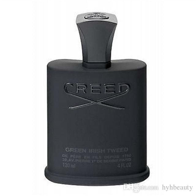 Top Quality Men Cologne Creed Black Creed Irish Tweed 120ML Spray