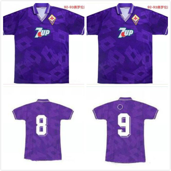 2020 Retro Classic 1992 1993 Fiorentina FLORENCE BATISTUTA Soccer