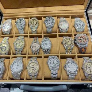 0YHN 2024Autres montres de luxe montre-bracelet vvs1 montre pour hommes diamant bijoux haut de gamme personnalisé GIA diamant naturel pour montre7WISLDHPF0AJ