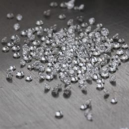 1 0ct 0 8-6 5mm Moissanite en vrac D couleur ronde taille brillant VVS1 pierre précieuse293r