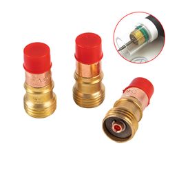 1,0 mm / 1,6 mm / 2,4 mm / 3,2 mm Connecteur de lentille à gaz trapu