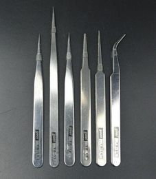 Gooi – pincettes incurvées en acier inoxydable, antimagnétiques, anti-corrosion, 1.0MM, 1mm, PCB TS-15 TS-10 11 12 13 148739508