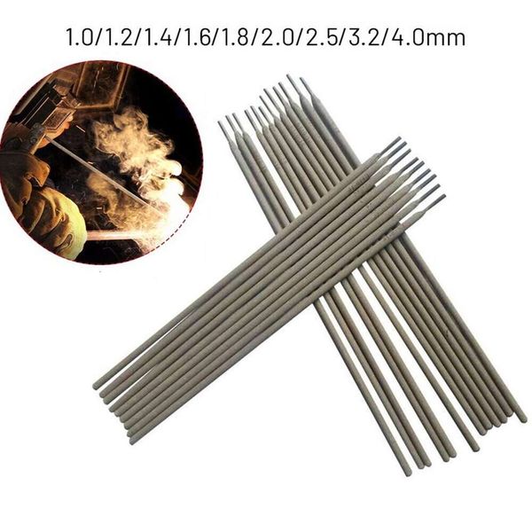 1.0mm-4.0mm 20 pièces 304 tige en acier inoxydable soudure électrodes A102 pour consommables de soudage de diamètre