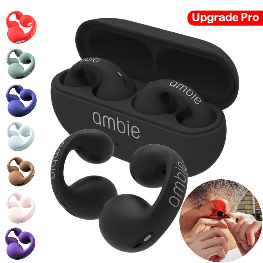 1:1 Ambie Sound Earcuffs Upgrade Pro Earring Drahtlose Bluetooth-Kopfhörer TWS Ohrbügel-Headset Sport-Ohrhörer
