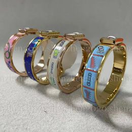Hoogwaardige mode damesarmband Itanium stalen armband met geschenkdoos 17 cm/19 cm