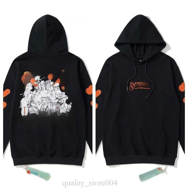 1: 1 Dupes Reps Off White Off White Sudadera con capucha Polo de manga larga Sudadera con capucha Mujer Sudadera con cremallera completa Sudadera con cremallera Y2k Sudadera con capucha para hombre Sudadera con capucha de diseñador 165