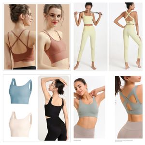 Damesoutfits Yoga BH gymkleding ondergoed schokbestendig verzamelen hardloopfitness vest tanktop match voor leggings broeken