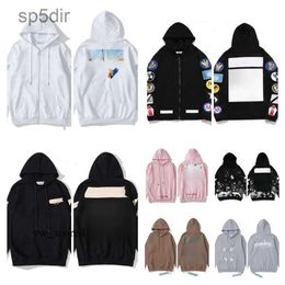 1 1 Pull Mens Sweat à capuche Blanc Sweat à capuche Top Coat Felpa Varsity Jacket Jumper Pull Femme Vêtement Felpe 2023 Designer Fashion Offs Sweat à capuche blanc 6J2Q