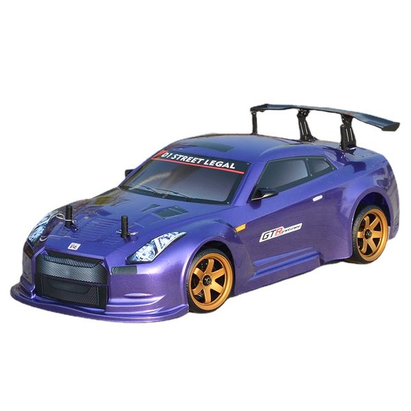 1/10 SN-140002 RC Drift Car Frame Body Kit profesional eléctrico de cuatro ruedas con Control remoto de alta velocidad modelo de coches de carreras 4WD