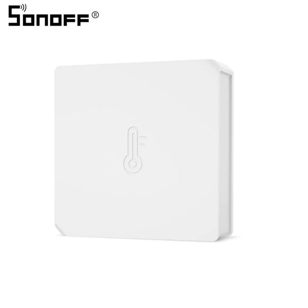 1-10 Sonoff Zigbee SNZB-02 Temperatur et Contrôle des capteurs d'humidité par Sonoff Zbbridge Travaillez avec Ewelink App Home-Automation Smart