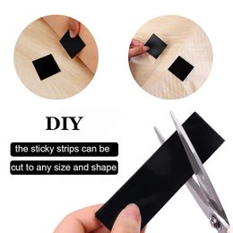 1/10PAIRS verwijderbare stickers sterke zelfklevende haaklusbevestiging tape voor laken bank mat tapijt diy anti slipmat pads