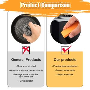 1 / 10pcs Easer Eraser Eraser Eraser Easer Tools de cuisine de cuisine de salle de bain Rust Rust Remover Scale de cuisine