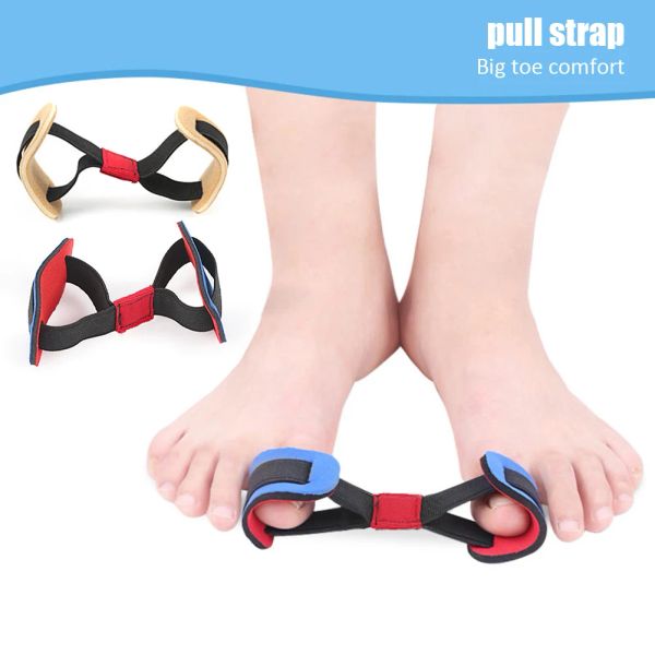 1-10pcs Hallux Valgus Corrector Corrector Recuperación de recuperación Ejercicio de entrenamiento Correa Separador Toe Toe STRIPATOR SEPARATOR Herramienta de cuidado del pie