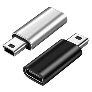 1 ~ 10pcs Mini 5 broches Adaptateur USB B Mâle à USB Type C Connecteur de transfert de données féminins pour MP3 Digital Camera GPS