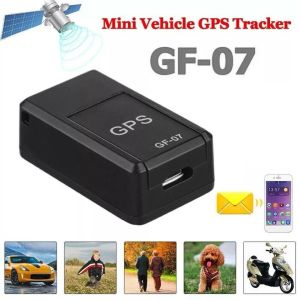 1-10pcs Mini GF-07 GPS Car Tracker en temps réel Tracking Antift Anti-Lost Locator SIM Message Positionner Pet Pething Kids GPS Tracker