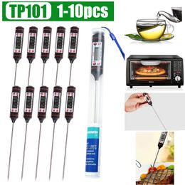 1-10 pcs Olie thermomether digitale vlees temperatuurmeter keuken naald voedsel thermometer barbecuemeter gereedschap home apparaat