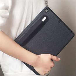 1 ~ 10 stcs potloodkisten voor potlood 2 1 stokhouder voor iPad potloodafdekking Adhesive Tablet Touch Pen Pouch Bags Mouw Case
