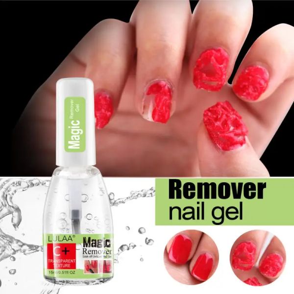 1 ~ 10pcs Remover Gel Révroqueur de vernis à ongles dans les 2-3 minutes Couler les vernis de base Base sans tremper le gel de l'ongle désarme