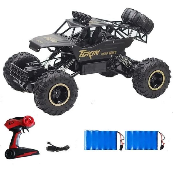 1/12/37 cm 4WD RC CAR Véhicule tout-terrain de course à grande vitesse Double moteurs Voiture de conduite Véhicule électrique à distance Cadeaux de Noël 240123