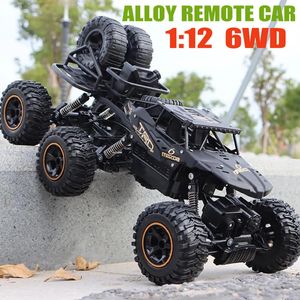 1/12 38CM grande taille RC voiture 6WD 2.4Ghz télécommande chenille dérive hors route véhicules haute vitesse voiture électrique camion jouets pour garçon 231229