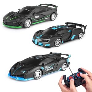 1:16 Kids RC Car Toys met LED Light 2.4G R afstandsbediening voor kinderen Hoge snelheid Drift Racing Model Voertuig Boy Gifts 220429