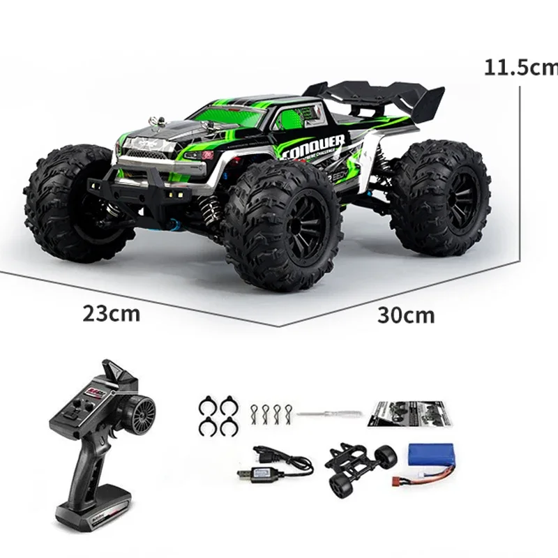 1:16 Scale Large RC Car 50KM/H High Speed RC Cars Remote Control Car 2.4G Radio 4WD Off-Road Monster Truck Toys for Adults Kids