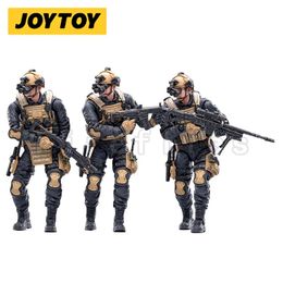 1/18 Joytoy Action Figura 3pcs/Set Hardcore PAP Especial Fuerzas Especiales Modelo de colección de anime Toy 240430