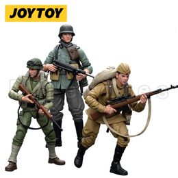 1/18 Joytoy Action Figuur Hardcore WWII US Army Wehrmacht Sovjet Infanterie Anime Model Toy 240430
