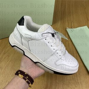 Luxurys Designers Shoes White Green Leather Arrow OFF Zapatillas deportivas al aire libre OW Runner Trainers OOO 80s Vintage Casual Shoe