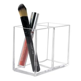 1/2/3/4 Compartimenten Transport Make -up Organizer Borstelhouder Pencolpotlood Stand cosmetische opslag Organisator Desktop Stationery Box