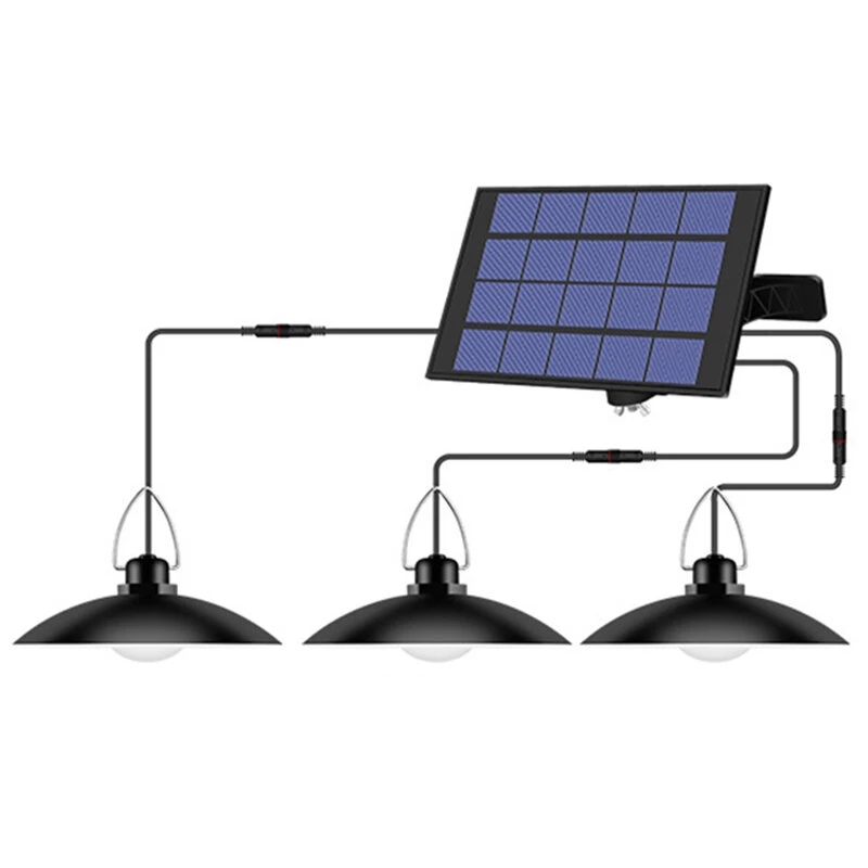 1/2/3/4 Head Solar Hanglampen Lamp in / Outdoor IP65 Waterdicht Warm / Wit Licht