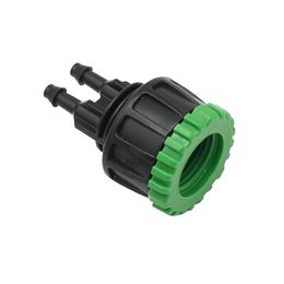 1/2 3/4 inch vrouwelijke draad tot 1/4 "3/8" 1/2 "slangtuin connector Barb 2-way 4/7 Water Splitter 8/11 16mnm slangadapter 1PCS