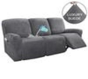 1 2 3-zits fauteuil bankhoes elastische all-inclusive massage hoes voor woonkamer suède lounger fauteuil bank 2111243140583