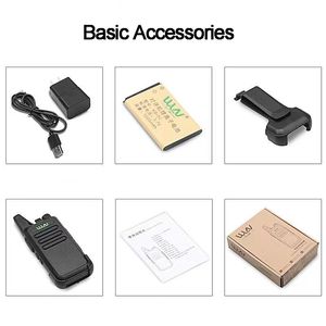 1/2/4 PCS WLN C1 Walkie Talkie UHF 400 470MHz Long Range Two Way Ham Radios Transceiver voor Baofeng Hunting Hotel Walkie-Talkie